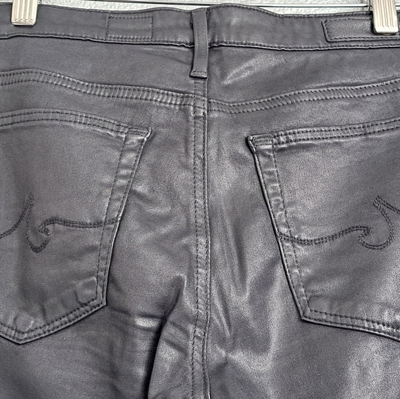 AG Adriano Goldschmied Black Jodi High-Rise Cropped Jeans   Size 27 - Picture 4 of 7